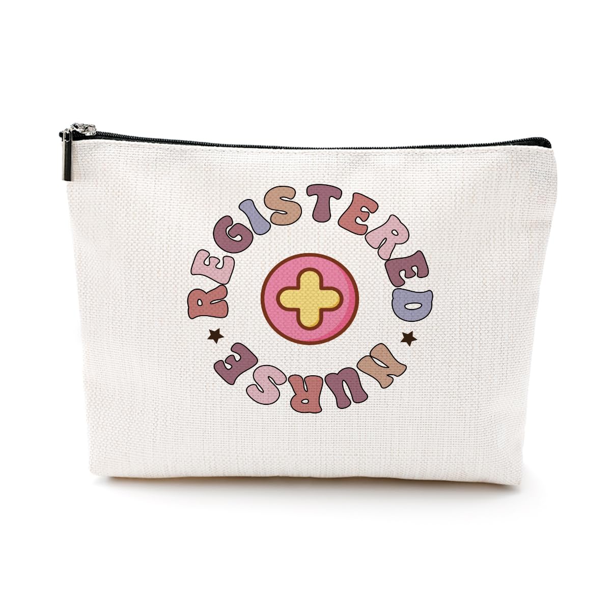 Rn Gifts for Nurses Cosmetic Bag Nurse Appreciation Makeup Bag Nurse Graduation Gift Nurse Accessories Stuff Nurse Practitioner Gifts for Women Coworkers Nurses Week Gift Birthday Makeup Pouch